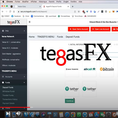 TegasFx - Copy Trading Platform Presentation